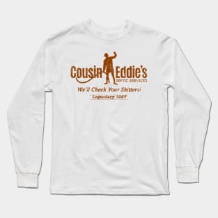 Cousin Eddie's Septic Services retro style Long Sleeve T-Shirt